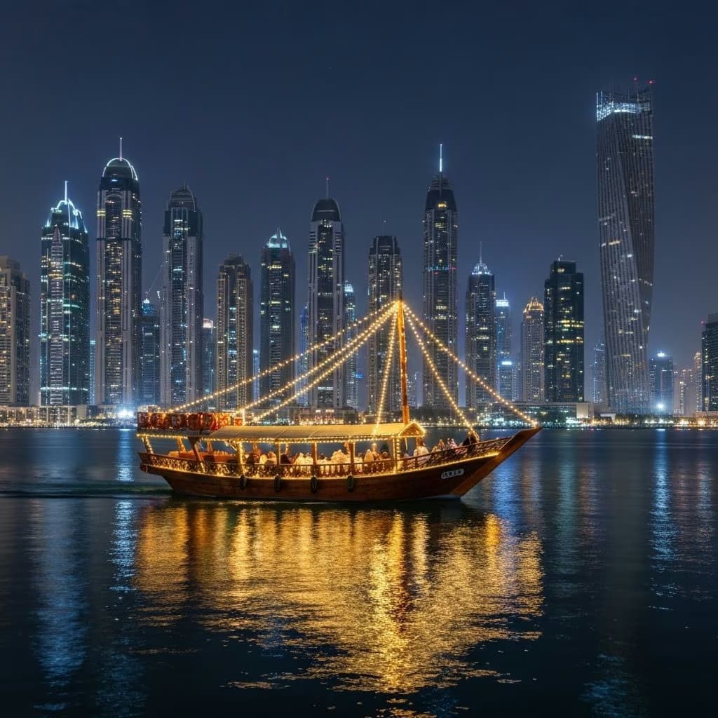 Dhow and Catamaran Cruise Dubai - Best Desert Safari Dune Bashing Dubai Booking