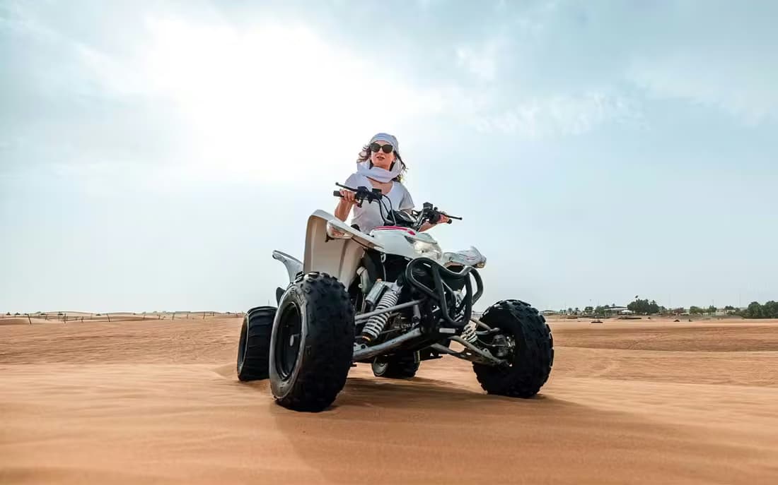 Morning Safari With Quad - Dubai Desert Safari with Land Cruiser